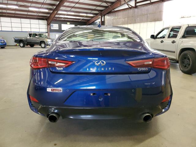 JN1FV7ELXKM440233 - 2019 INFINITI Q60 RED SPORT 400 BLUE photo 6