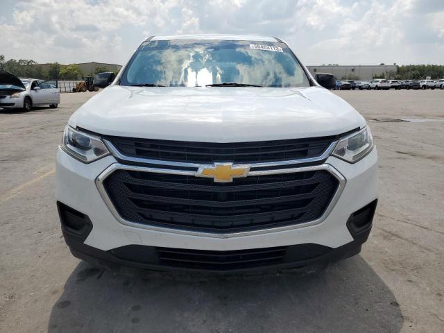 1GNERFKW5KJ195680 - 2019 CHEVROLET TRAVERSE LS WHITE photo 5