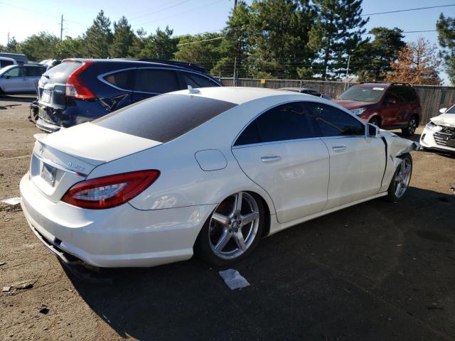 WDDLJ9BBXDA060399 - 2013 MERCEDES-BENZ CLS 550 4MATIC WHITE photo 3