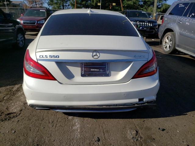 WDDLJ9BBXDA060399 - 2013 MERCEDES-BENZ CLS 550 4MATIC WHITE photo 6