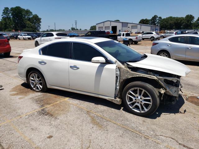 1N4AA51E49C834248 - 2009 NISSAN MAXIMA S WHITE photo 4