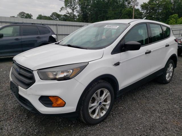 1FMCU0F70JUA33012 - 2018 FORD ESCAPE S WHITE photo 1