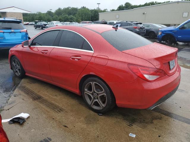 WDDSJ4GB9JN525850 - 2018 MERCEDES-BENZ CLA 250 4MATIC RED photo 2