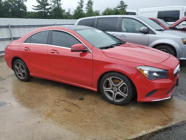 WDDSJ4GB9JN525850 - 2018 MERCEDES-BENZ CLA 250 4MATIC RED photo 4