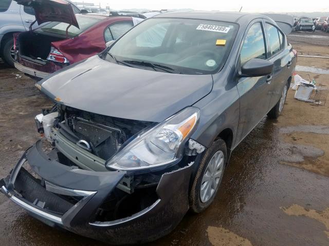 3N1CN7AP7KL812925 - 2019 NISSAN VERSA S  photo 2