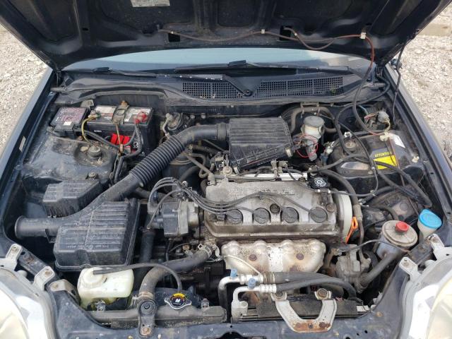 2HGEJ6612XH919463 - 1999 HONDA CIVIC BASE BLACK photo 11
