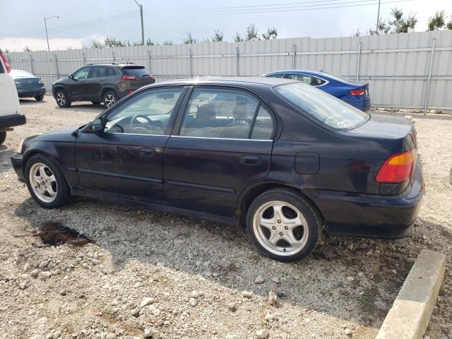 2HGEJ6612XH919463 - 1999 HONDA CIVIC BASE BLACK photo 2