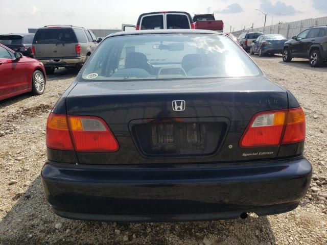2HGEJ6612XH919463 - 1999 HONDA CIVIC BASE BLACK photo 6