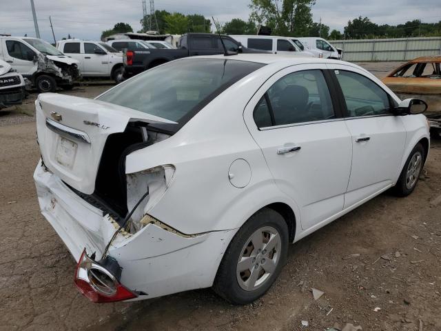 1G1JC5EH1C4139129 - 2012 CHEVROLET SONIC LT WHITE photo 3