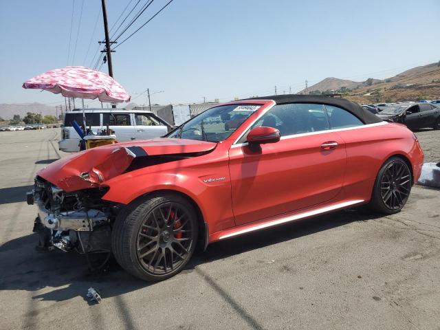 WDDWK8HB5HF471228 - 2017 MERCEDES-BENZ C 63 AMG-S RED photo 1