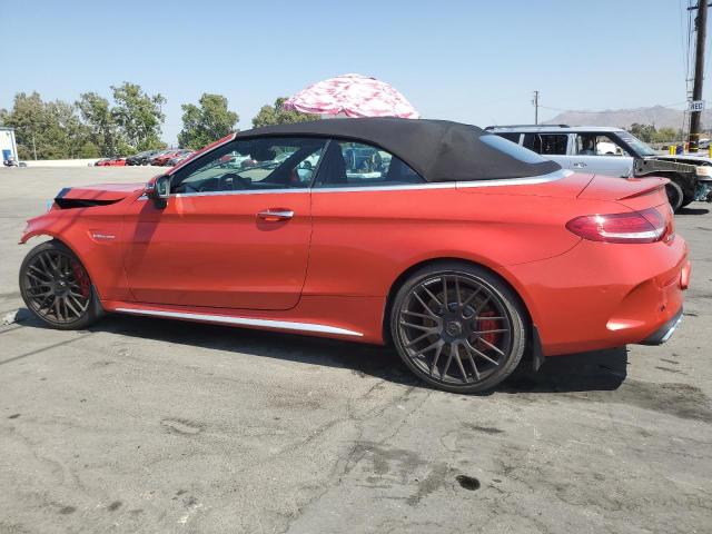 WDDWK8HB5HF471228 - 2017 MERCEDES-BENZ C 63 AMG-S RED photo 2