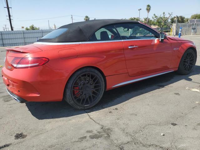 WDDWK8HB5HF471228 - 2017 MERCEDES-BENZ C 63 AMG-S RED photo 3