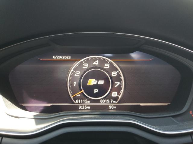 WAUC4CF58JA047386 - 2018 AUDI S5 PRESTIGE 白色 照片 9