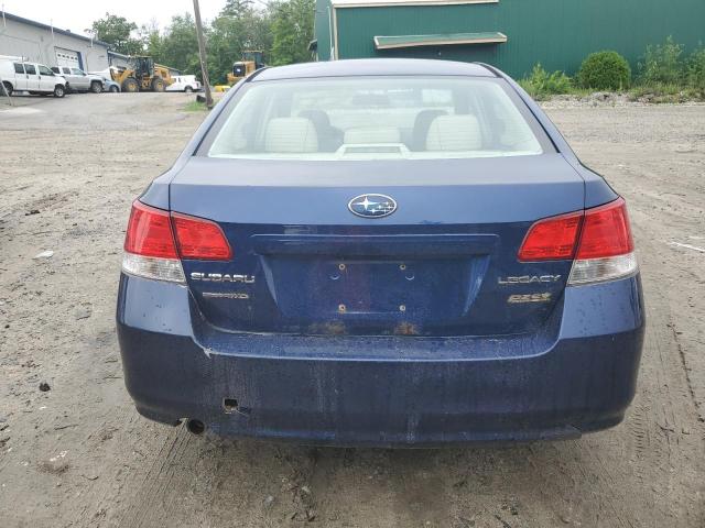 4S3BMBA63A3215111 - 2010 SUBARU LEGACY 2.5I BLUE photo 6