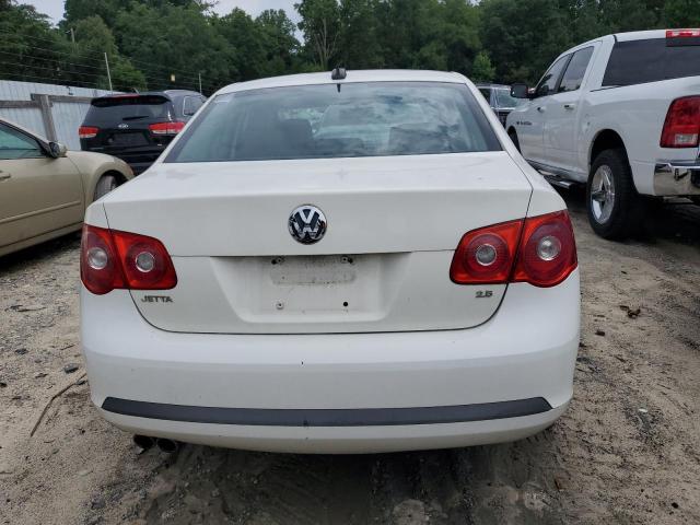 3VWSF71K26M774690 - 2006 VOLKSWAGEN JETTA 2.5 OPTION PACKAGE 1 WHITE photo 6