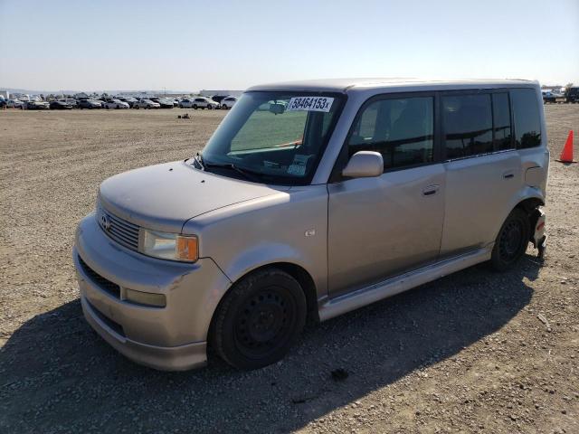 JTLKT324764058808 - 2006 TOYOTA SCION XB GRAY photo 1