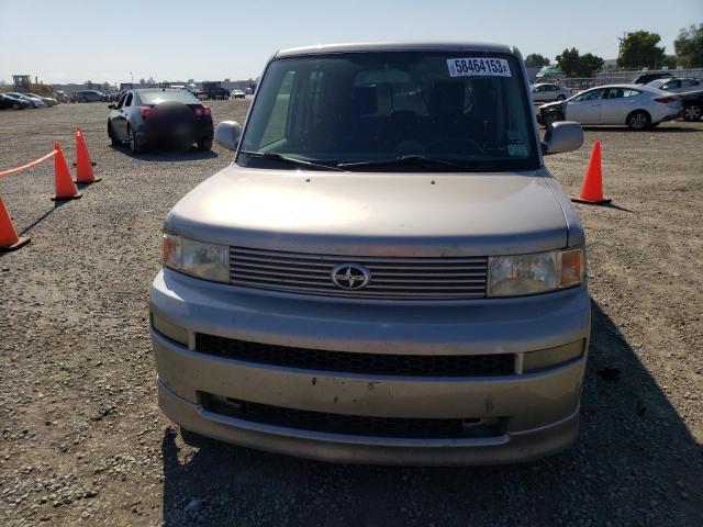 JTLKT324764058808 - 2006 TOYOTA SCION XB GRAY photo 5