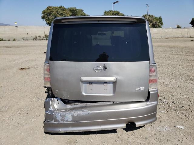 JTLKT324764058808 - 2006 TOYOTA SCION XB GRAY photo 6