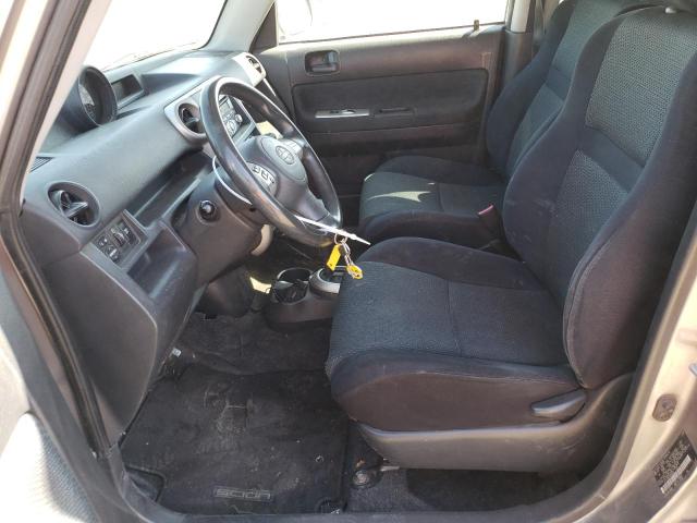 JTLKT324764058808 - 2006 TOYOTA SCION XB GRAY photo 7