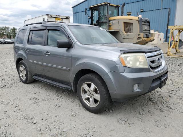 5FNYF48409B039234 - 2009 HONDA PILOT EX GRAY photo 4