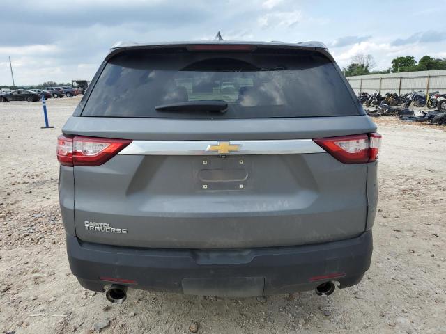 1GNERFKW5LJ256351 - 2020 CHEVROLET TRAVERSE LS GRAY photo 6