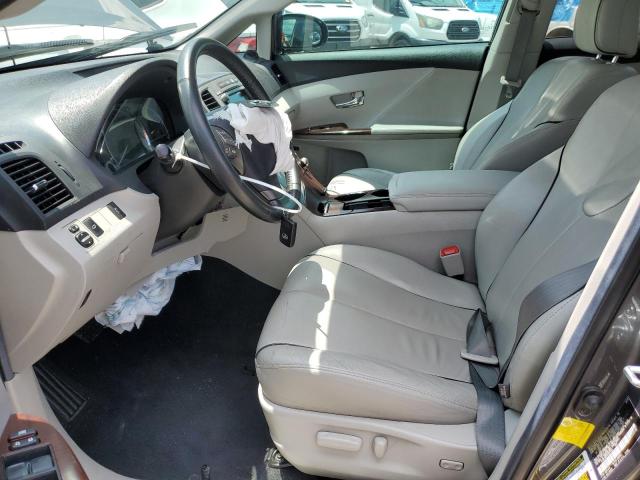 4T3BK3BB4CU067669 - 2012 TOYOTA VENZA LE GRAY photo 7