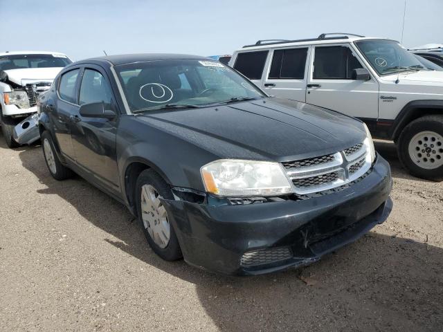 1B3BD4FB1BN589189 - 2011 DODGE AVENGER EXPRESS BLACK photo 1