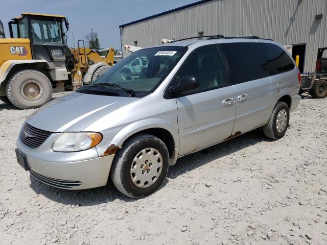 2C4GP44GX1R156420 - 2001 CHRYSLER TOWN & COU LX SILVER photo 1