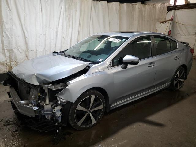 4S3GKAM63J3612898 - 2018 SUBARU IMPREZA SPORT SILVER photo 1