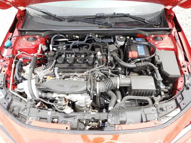 2HGFE1F77PH315245 - 2023 HONDA CIVIC EX RED photo 11