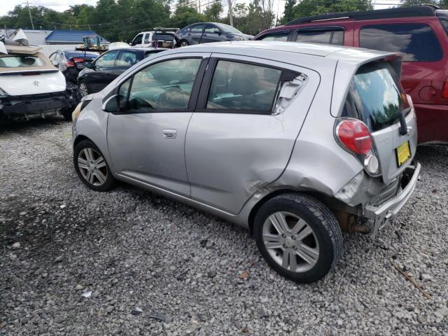 KL8CD6S91DC534492 - 2013 CHEVROLET SPARK 1LT SILVER photo 2