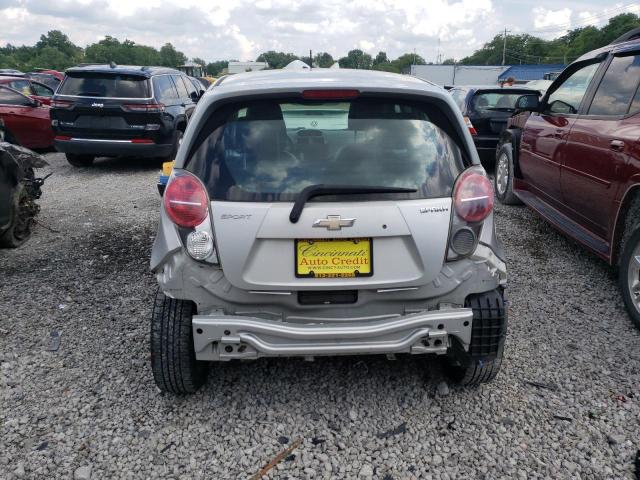 KL8CD6S91DC534492 - 2013 CHEVROLET SPARK 1LT SILVER photo 6