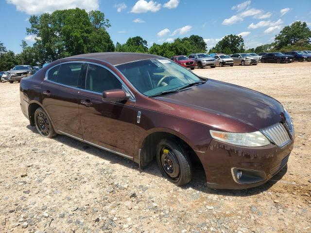 1LNHM93R39G603370 - 2009 LINCOLN MKS MAROON photo 4