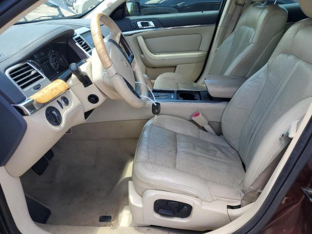 1LNHM93R39G603370 - 2009 LINCOLN MKS MAROON photo 7