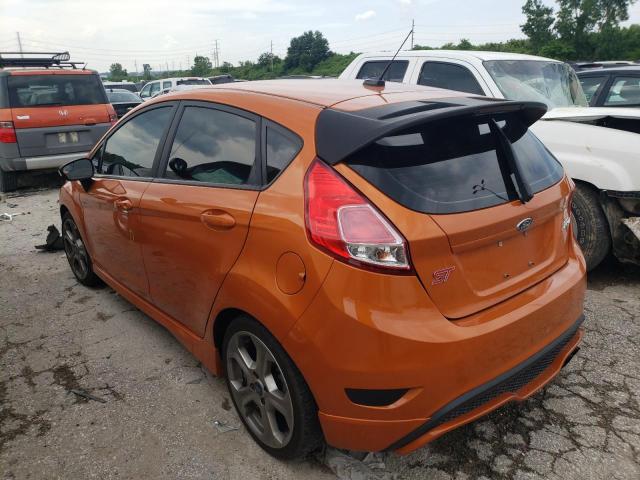 3FADP4GX7HM147499 - 2017 FORD FIESTA ST ORANGE photo 2