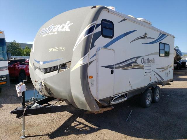 4YDT21021CB453211 - 2012 KEYSTONE OUTBACK WHITE photo 2