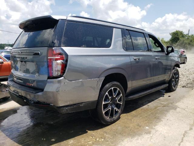 1GNSKEKD1NR328215 - 2022 CHEVROLET SUBURBAN K1500 RST GRAY photo 3