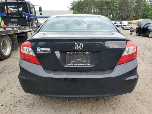 2HGFB2F59CH503336 - 2012 HONDA CIVIC LX BLACK photo 6