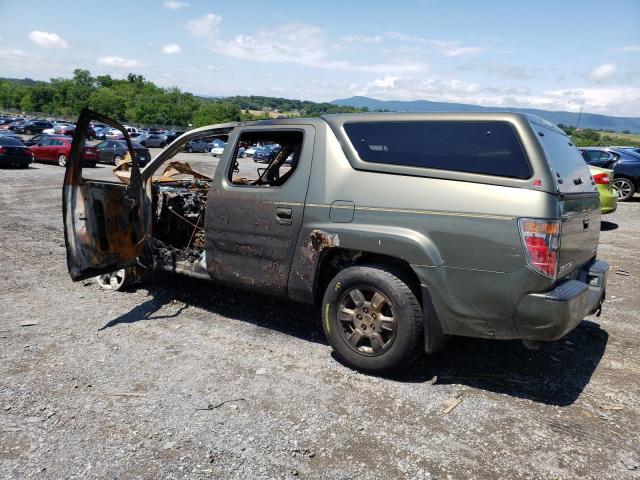 2HJYK16416H564835 - 2006 HONDA RIDGELINE RTS GRAY photo 2