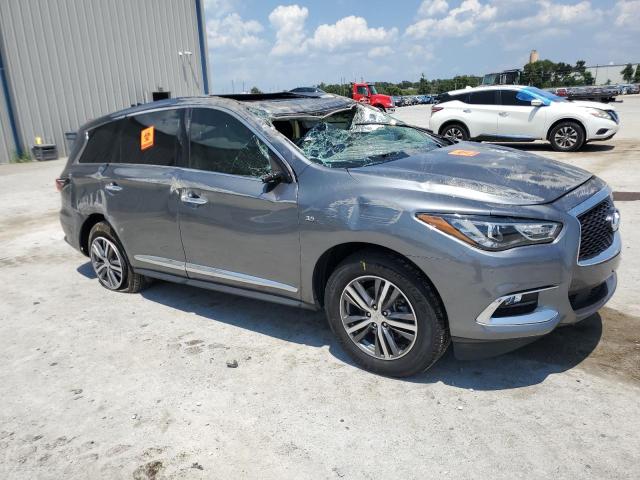 5N1DL0MM5LC518125 - 2020 INFINITI QX60 LUXE GRAY photo 4