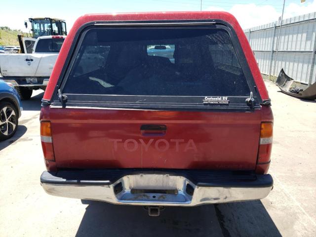 4TAWN72N2VZ268088 - 1997 TOYOTA TACOMA XTRACAB RED photo 6