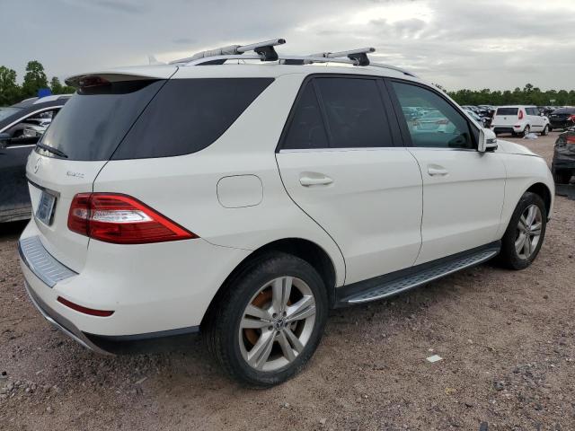 4JGDA5HB9DA145728 - 2013 MERCEDES-BENZ ML 350 4MATIC WHITE photo 3
