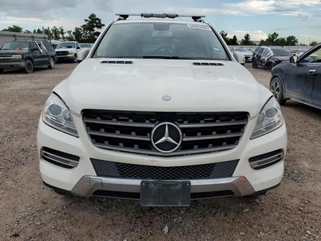 4JGDA5HB9DA145728 - 2013 MERCEDES-BENZ ML 350 4MATIC WHITE photo 5