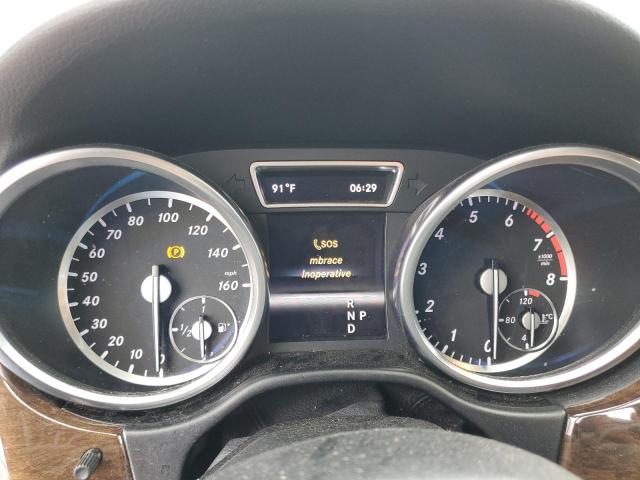 4JGDA5HB9DA145728 - 2013 MERCEDES-BENZ ML 350 4MATIC WHITE photo 9