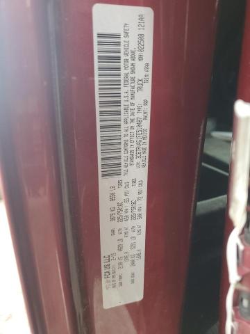 3C6TRVAG1FE510487 - 2015 RAM PROMASTER 1500 STANDARD RED photo 13