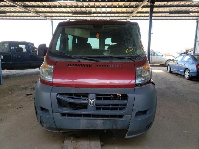 3C6TRVAG1FE510487 - 2015 RAM PROMASTER 1500 STANDARD RED photo 5