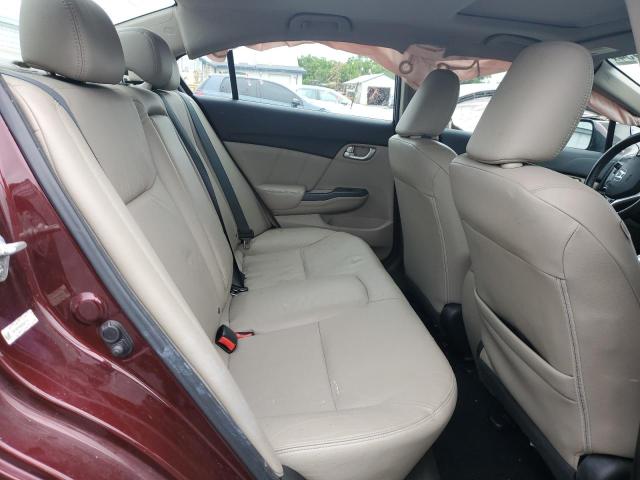 19XFB2F9XDE047779 - 2013 HONDA CIVIC EXL 红色 照片 10