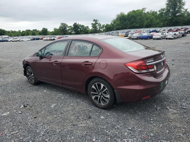 19XFB2F9XDE047779 - 2013 HONDA CIVIC EXL 红色 照片 2