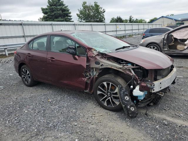 19XFB2F9XDE047779 - 2013 HONDA CIVIC EXL 红色 照片 4