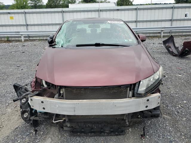 19XFB2F9XDE047779 - 2013 HONDA CIVIC EXL 红色 照片 5